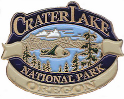   Lapel Pin- L.W. Bristol Design of Crater Lake